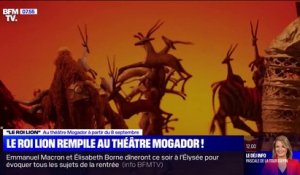 La comédie musicale à succès "Le Roi Lion" fait son retour sur scène au théâtre Mogador à partir du 8 septembre