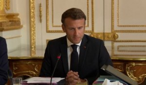 «Nous vivons la fin de l’abondance» : les premiers mots de Macron lors de la rentrée politique