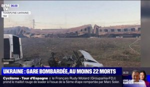 Guerre en Ukraine: une nouvelle frappe russe sur une gare fait au moins 22 morts