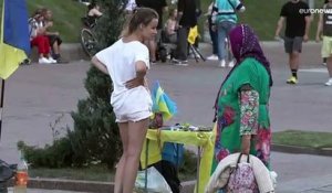 Ukraine : fête de l'indépendance endeuillée par une frappe russe près de Dnipro