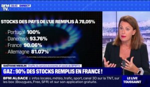 Stocks de gaz: la France a dépassé les 90% de remplissage pour l'hiver