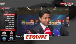 Nasser : « Il faut garder la tête froide » - Foot - Tirage C1 - PSG