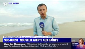 Le littoral de Nouvelle-Aquitaine à nouveau placé en alerte maximale pour risque de baïnes
