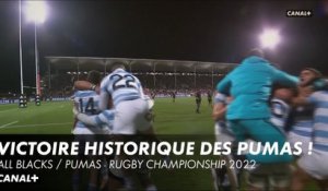Les Pumas s'offrent les All Blacks en Nouvelle-Zélande - Rugby Championship 2022