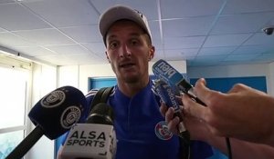 Dimitri Lienard n'est pas inquiet après la défaite 1-0 à Auxerre