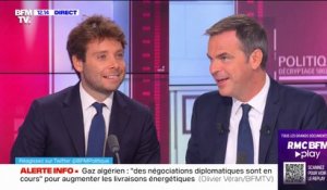 Olivier Véran: "Le gaz n'était pas l'objectif prioritaire du déplacement d'Emmanuel Macron" en Algérie
