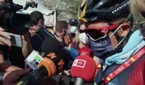 Tour d'Espagne 2022 - Richard Carapaz à l'arrivée de la 9e étape de La Vuelta !