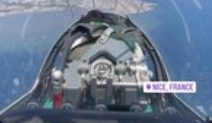 Huit avions de la "Saudi Hawk" dans le ciel de la Côte d'Azur