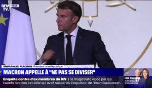 Guerre en Ukraine: Emmanuel Macron appelle "l'Europe à ne pas se diviser"