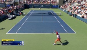 Lorenzo Musetti  - Gijs Brouwer  - Les temps forts du match - US Open