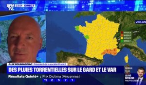 Des pluies torrentielles sur le Gard et le Var: Alix Roumagnac, président de Predict, appelle à maintenir "la prudence jusqu'à demain matin"