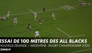 Le magnifique essai de près de 100 mètres des All Blacks - Rugby Championship 2022