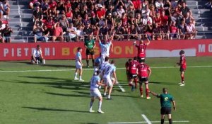 TOP 14 - Essai de Guillaume ROUET (AB) - RC Toulon - Aviron Bayonnais - Saison 2022/2023