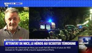 "J'ai tout tenté": Franck Terrier, "le héros au scooter" de l'attentat de Nice témoigne sur BFMTV