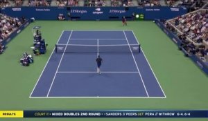 US Open - Kyrgios fait tout pour... perdre un point improbable contre Medvedev !