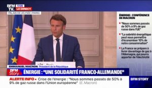 Emmanuel Macron dénonce un "prix de l'électricité déconnecté de la réalité des coûts de production"