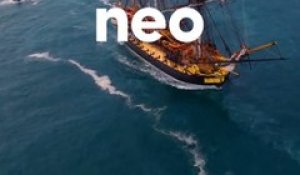 L'Hermione, spectaculaire réplique d'un bateau de guerre du XVIIIe siècle est arrivée à Bayonne