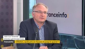 "Les prix des produits manufacturés et alimentaires devraient continuer à monter" selon Jean-Luc Tavernier, directeur général d'INSEE
