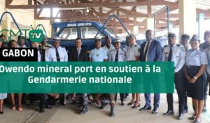 [#Reportage] #Gabon:Owendo mineral port en soutien à la Gendarmerie nationale