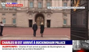 Royaume-Uni: Charles III a franchi les portes de Buckingham Palace