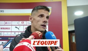 Sotoca : «On veut dédier cette victoire à Jo (Gradit)» - Foot - L1 - Lens