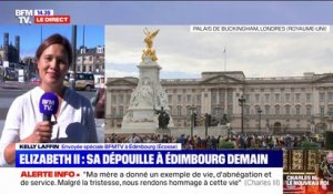 Comment Édimbourg se prépare, avant l'arrivée de la dépouille d'Elizabeth II ce dimanche