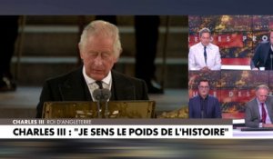 Charles III s'exprime devant le Parlement écossais