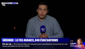 Incendie en Gironde: le feu progresse encore, plus de 3.000 hectares parcourus