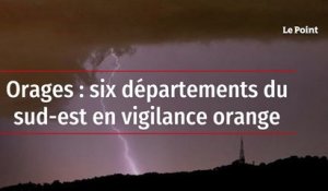Orages : sept départements du Sud-Est en vigilance orange