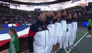 Le replay de Bonzi - Struff - Tennis - Coupe Davis - France/Allemagne