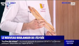 Damien Dedun, le nouveau boulanger de l'Élysée, va fournir jusqu'à 200 baguettes par jour