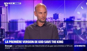 Le chanteur d'opéra français Arnaud Kientz chante "God save the King"