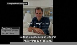 Roger Federer annonce sa retraite sur Instagram