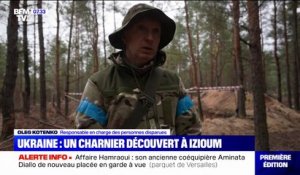 Ukraine: Volodymyr Zelensky affirme qu'une "fosse commune" a été découverte à Izioum, ville reprise aux Russes