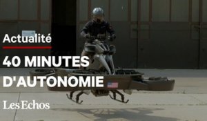 Une moto volante présentée au salon automobile de Détroit