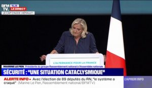 Marine Le Pen sur les retraites: "Nous nous opposerons à la réforme d'Emmanuel Macron"
