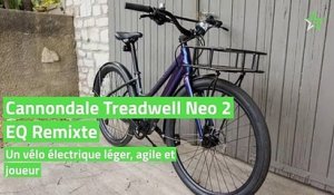 Test Cannondale Treadwell Neo 2 EQ Remixte : un vélo électrique léger, agile et joueur