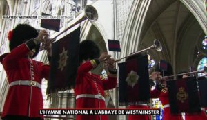 L'hymne national chanté aux funérailles de la reine Elizabeth II