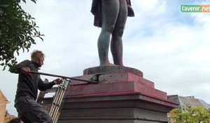 La statue "La Naïade", à Tournai, a besoin de travaux de restauration