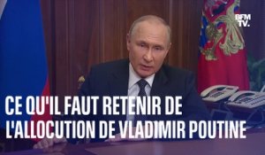 Poutine décrète la "mobilisation partielle" en Russie et se dit prêt à utiliser "toutes les armes" pour protéger son pays