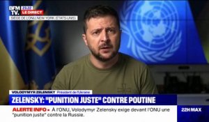Volodymyr Zelensky: "Nous n'avons pas provoqué cette guerre"