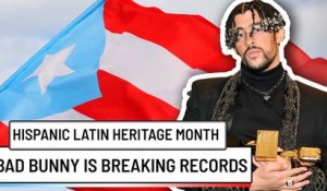 Bad Bunny Is Breaking Records and Barriers With His Chart Topping Music | Hispanic Heritage Month