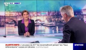 La ministre des Sports, Amélie Oudéa-Castéra est l'invitée de Jean-Baptiste Boursier sur BFMTV