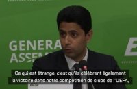 Super League - Le gros tacle de Nasser Al-Khelaïfi aux clubs encore dans le projet