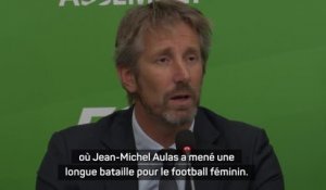 Edwin van der Sar loue le travail d'Aulas pour le foot féminin