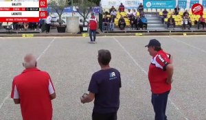Demi-finale GALLETTI vs LACROTTE : National à pétanque vétérans de Nyons 2022