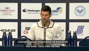 Djokovic : "Tant qu'il y aura ce flair et cette motivation en moi, je continuerai"