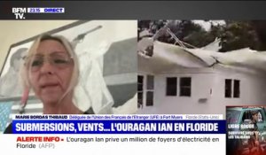 "La terrasse et le toit sont en train de s'envoler": une Française installée en Floride fait face à l'ouragan Ian