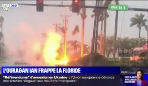Les images hallucinantes de l'ouragan Ian balayant la Floride
