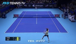 Tel Aviv - Cilic se joue de Thiem et file en quart